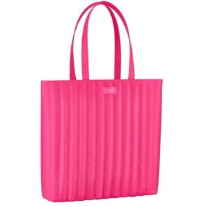 Kate Spade Pink Ribbed Tote Bag